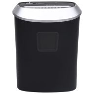 Шредер за хартия, 10 листа, Cross Cut, черен