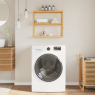 Етажерка за баня 3 нива, стенен, 60x15x54 см, бамбук