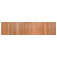 Килим, правоъгълен, натурален, 70x300 см, бамбук