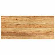 Прозоречни первази, 2 бр, светлокафяви, 90x40x2 см, дъб масив