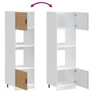 Шкафове за фурна 2 бр Porto, дъб артизан, инженерно дърво