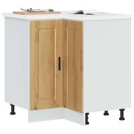 Кухненски ъглов шкаф Porto, дъб артизан, инженерно дърво