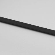 Плъзгаща се врата с обков черна 76x205 см ESG стъкло