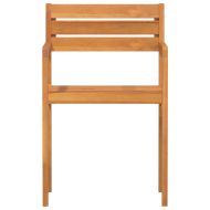 Градински столове, 2 бр., 50x53x80 см, масивна акация