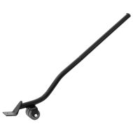 Мебелни колелца 4 бр. с повдигач, черни, 13,5x13,5x4,2 см, 300 кг