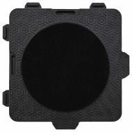 Мебелни колелца 4 бр. с повдигач, черни, 13,5x13,5x4,2 см, 300 кг