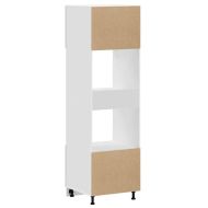 Шкафове за фурна 2 бр Porto, бетонно сив, инженерно дърво