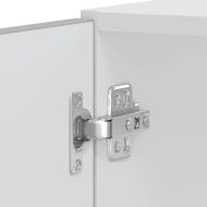 Шкафове за фурна 2 бр Porto, бетонно сив, инженерно дърво