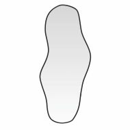 Стенно огледало черно 70x30 см