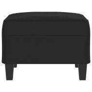 Табуретка, черна, 70x55x41 см, плат микрофибър