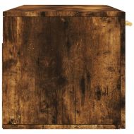 Стенен шкаф, опушен дъб, 100x36,5x35 см, инженерно дърво