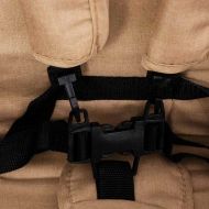 Тандемна количка за близнаци, таупе, стомана