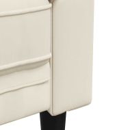 Честърфийлд диван 2-местен лен