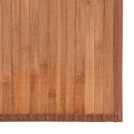 Килим, правоъгълен, натурален, 70x300 см, бамбук