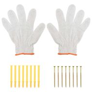 Скоби за рафт 4 бр 40x2,5x25 см сребрист неръждаема стомана