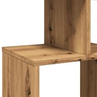 Библиотека, дъб артизан, 92x29x188 см, инженерно дърво