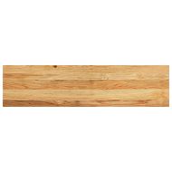 Стълбищни стъпала, 8 бр, светлокафяви, 100x30x2 см, дъб масив