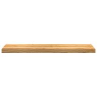 Стълбищни стъпала, 8 бр, светлокафяви, 100x30x2 см, дъб масив