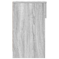 Нощни шкафчета с чекмеджета, 2 бр, сив сонома, 20x36x60 см