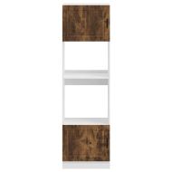 Шкафове за фурна 2 бр Porto, опушен дъб, инженерна дървесина