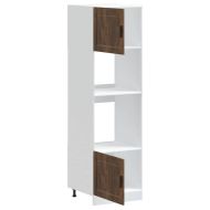 Шкафове за фурна 2 бр Porto, опушен дъб, инженерна дървесина