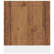Панел за съдомиялна машина, Porto, старо дърво, 60x1,5x57см, инженерно дърво