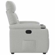 Recliner Chair Cloud Grey Fabric