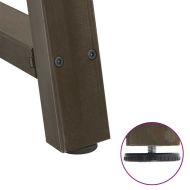 Крака за трапезарна маса, А-образни, 2 бр., 100 x (72-73) см, стомана