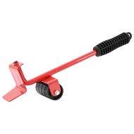 Мебелни колелца 8 бр. с повдигачи, червени, 9,8x7,5x3 см, 150 кг