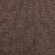 Затъмняващи завеси имитация лен с отвори 2 бр таупе 140x225 см