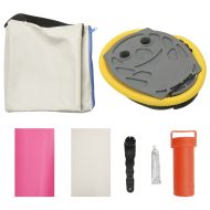 Надуваем дюшек за гимнастика с помпа, 60x100x10 см, PVC, розов