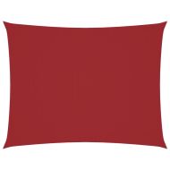 Платно-сенник, Оксфорд плат, правоъгълно, 5x7 м, червено