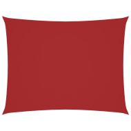 Платно-сенник, Оксфорд текстил, правоъгълно, 4x6 м, червено