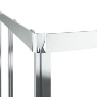 Душ кабина, ESG стъкло, 80x80x180 см