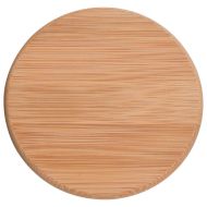 Стъклени буркани за съхранение с бамбукови капаци 4 бр 1200 мл