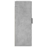 Стенни шкафове, 2 бр, бетонно сиво, 69,5x34x90 см