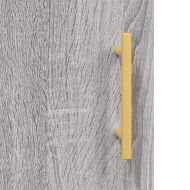 Стенен шкаф сив сонома 34,5x34x90 см