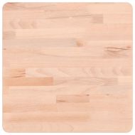 Плот за маса 40x40x2,5 см квадратен масивен бук