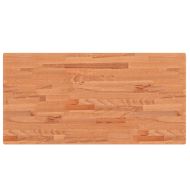 Плот за баня 100x50x4 см масивно дърво бук