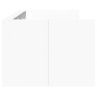 Дневно легло с чекмеджета, без матрак, бял, 100x200 см