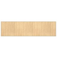 Килим, правоъгълен, светъл натурален, 80x300 см, бамбук