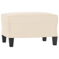 Комплект дивани от 3 части с възглавници бежов плат микрофибър