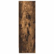 Библиотека, опушен дъб, 80x24x76 см, инженерно дърво