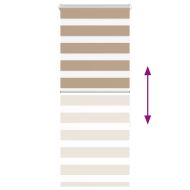 Зеброва щора 60x150 см ширина на плата 55,9 cm полиестер