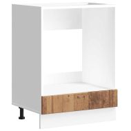 Шкаф за фурна, Lucca, старо дърво, инженерно дърво