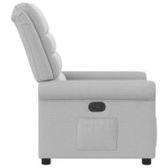 Recliner Chair Cloud Grey Fabric