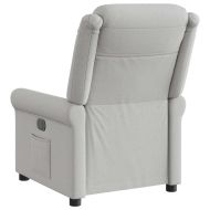Recliner Chair Cloud Grey Fabric