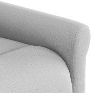 Recliner Chair Cloud Grey Fabric