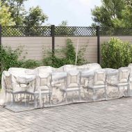 Прозрачен брезент с капси 2х10 м Полиетилен