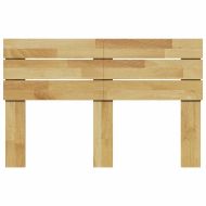 Табла за легло 120 см, масивна дървесина, дъб